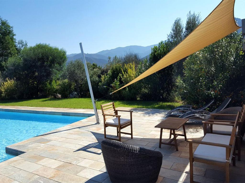 Le Bois De Capra Scorsa Villa Belgodere  Bagian luar foto